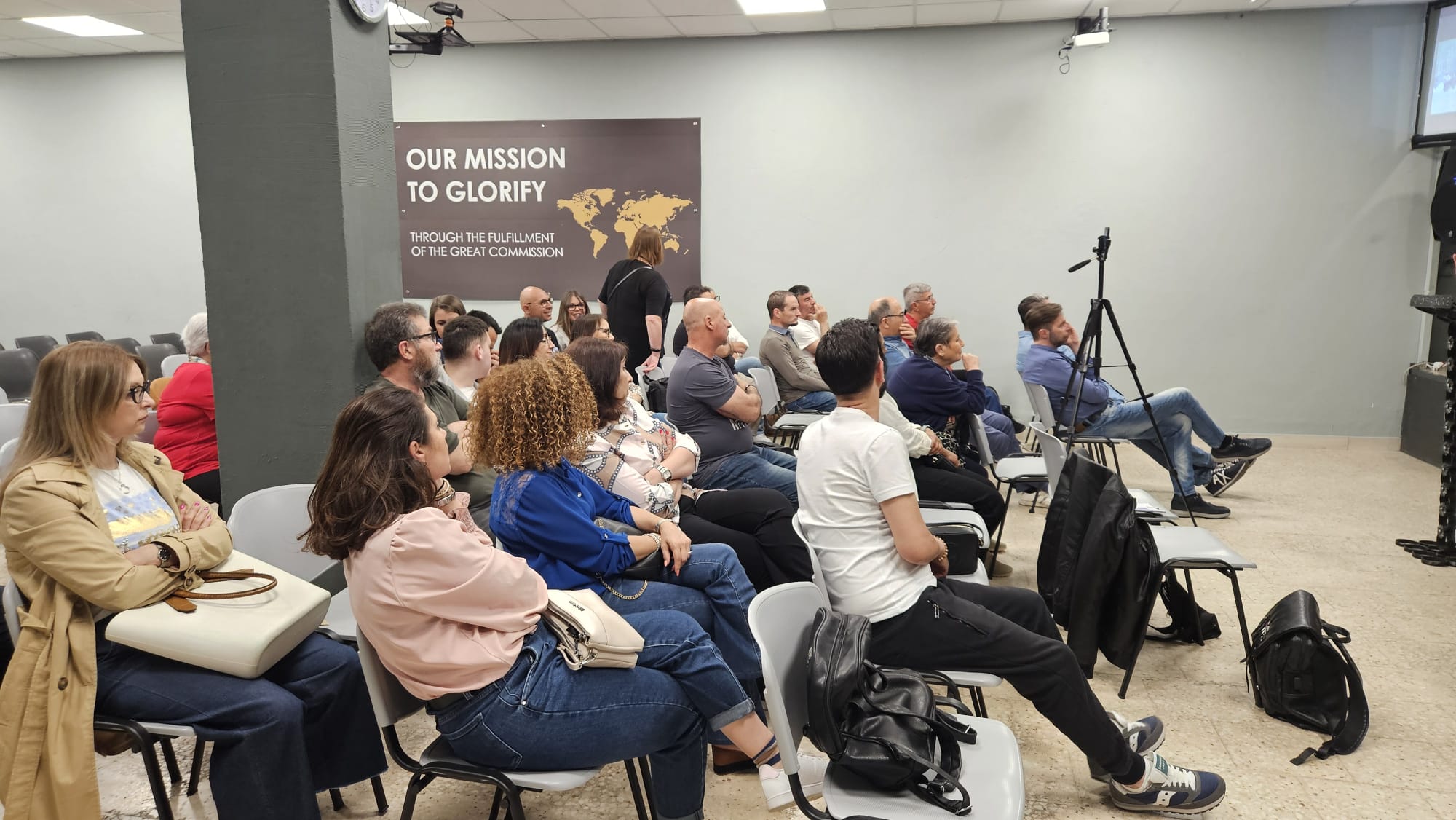 Sessione di formazione missionaria con i partecipanti