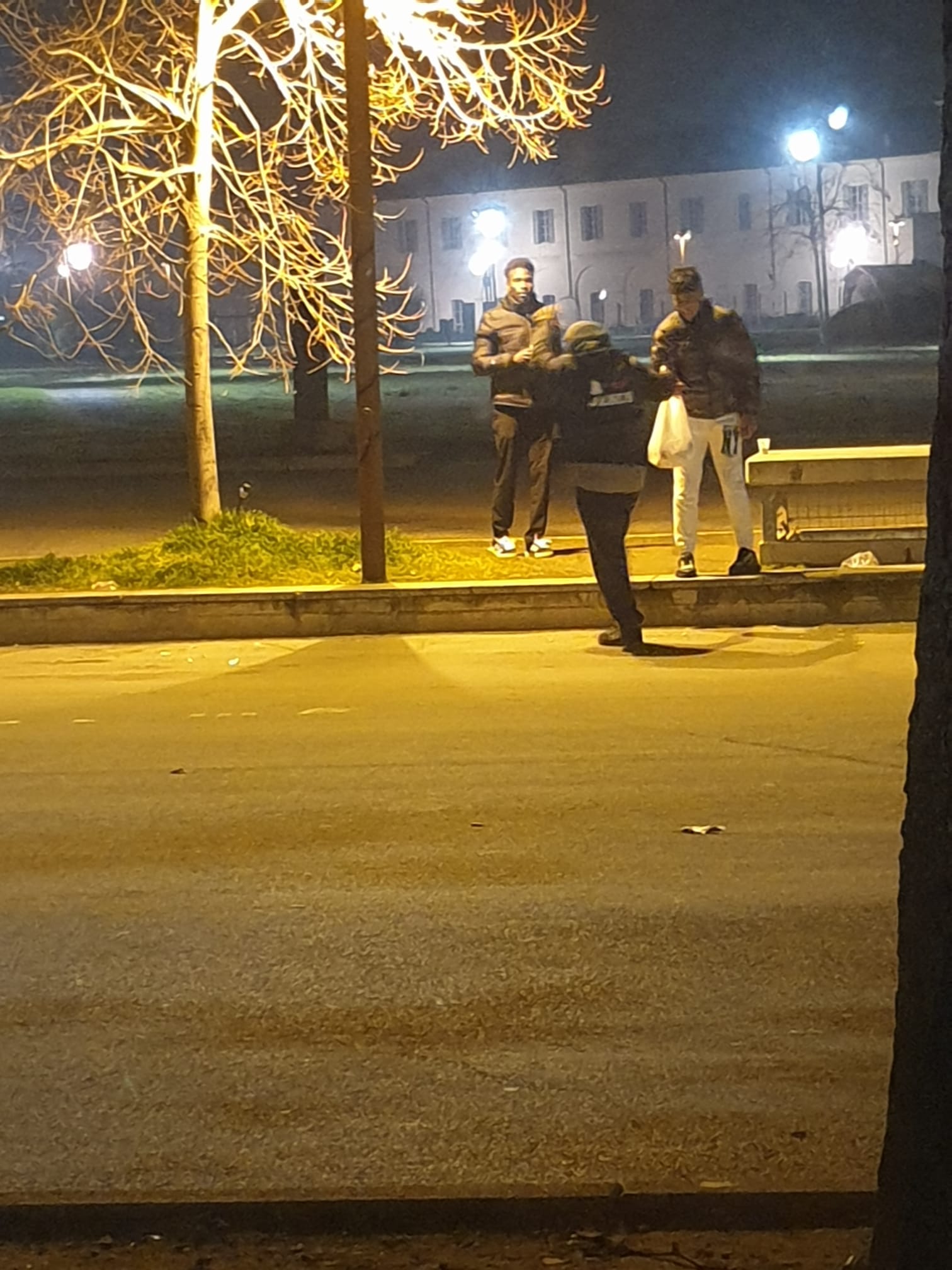 Preghiera collettiva prima di uscire